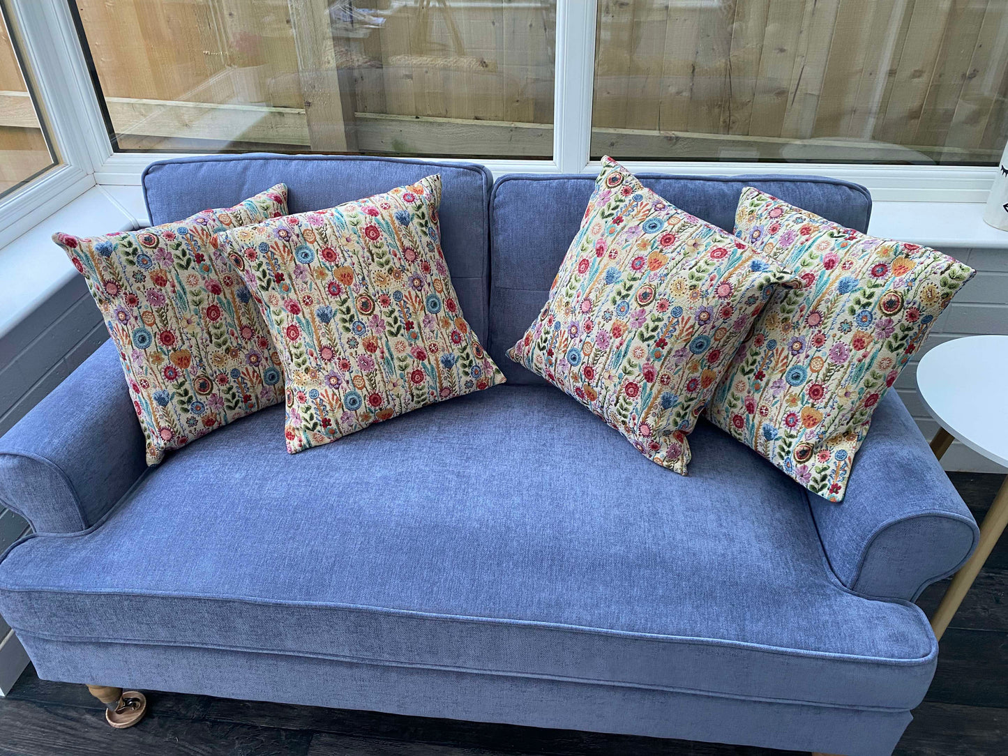 Light Floral Cushion