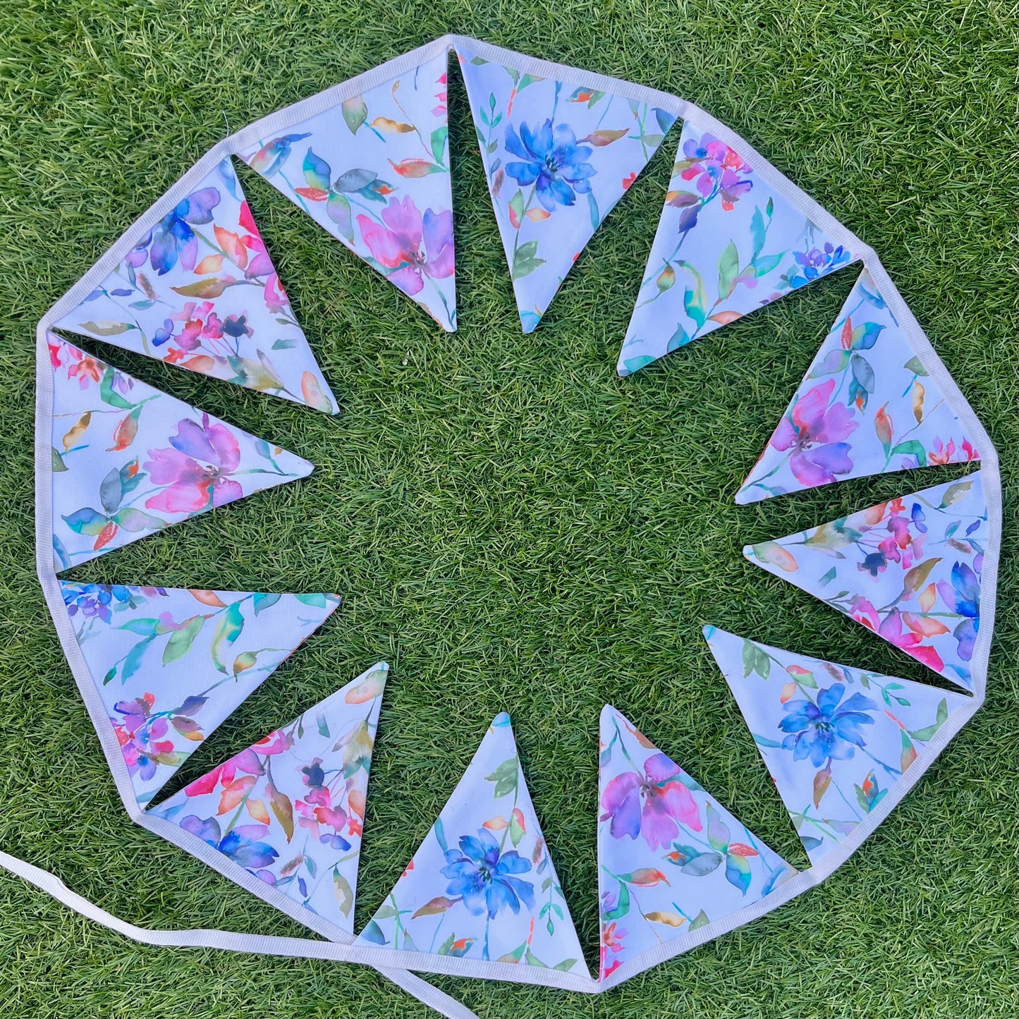 Outdoor bunting - Multi Floral