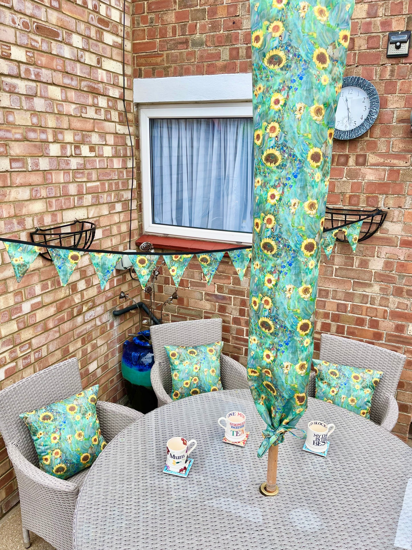 Washing Line / Parasol Cover - Sunflower