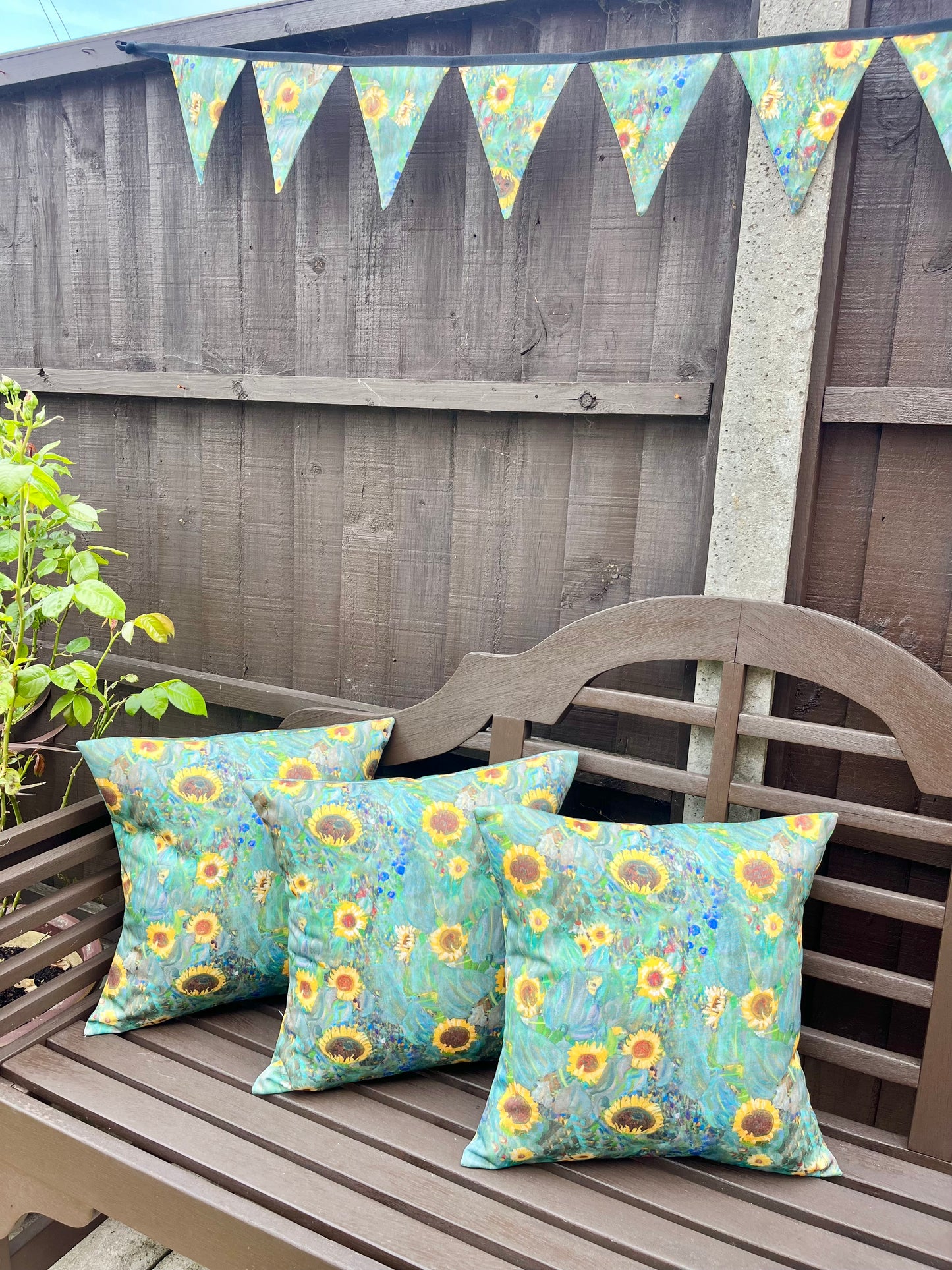 Outdoor cushion - Sunflower