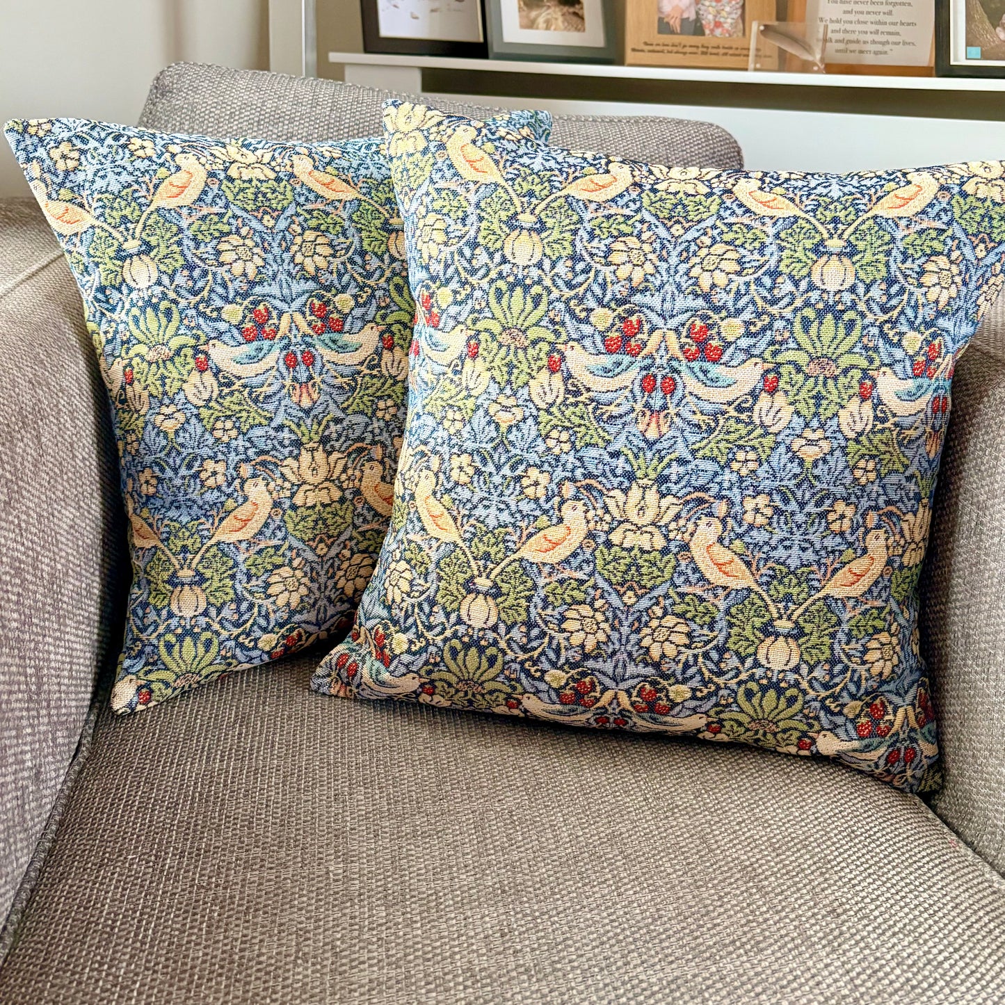 William Morris - Strawberry Thief Cushion