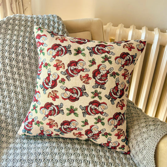 Santa Tapestry Cushion