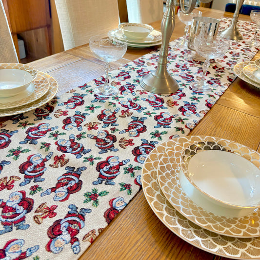 Santa Table Runner