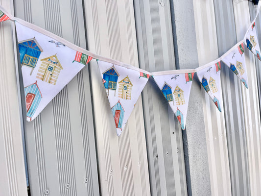Outdoor bunting - Beach Hut