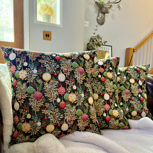 Bauble Tapestry Cushion