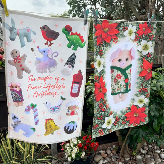 Christmas Tea Towel