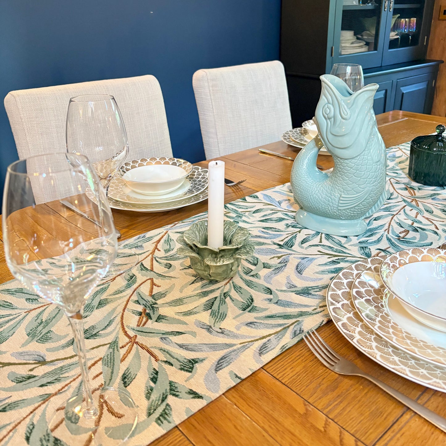 William Morris Table Runner - Willow Bough