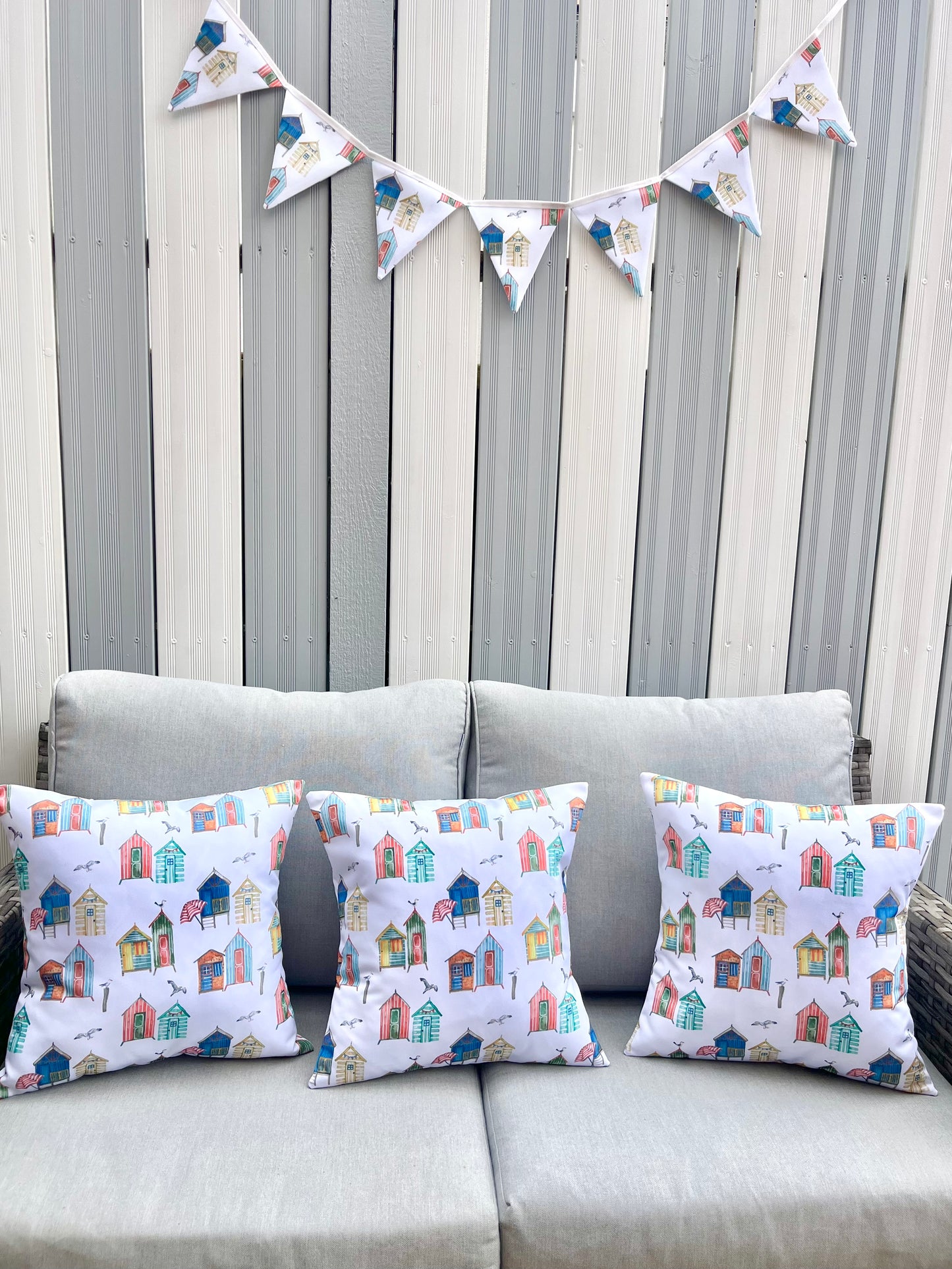 Outdoor cushion - Beach Hut