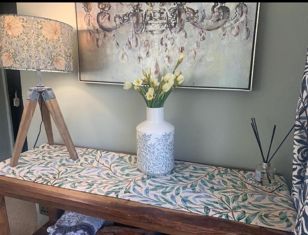 William Morris Table Runner - Willow Bough