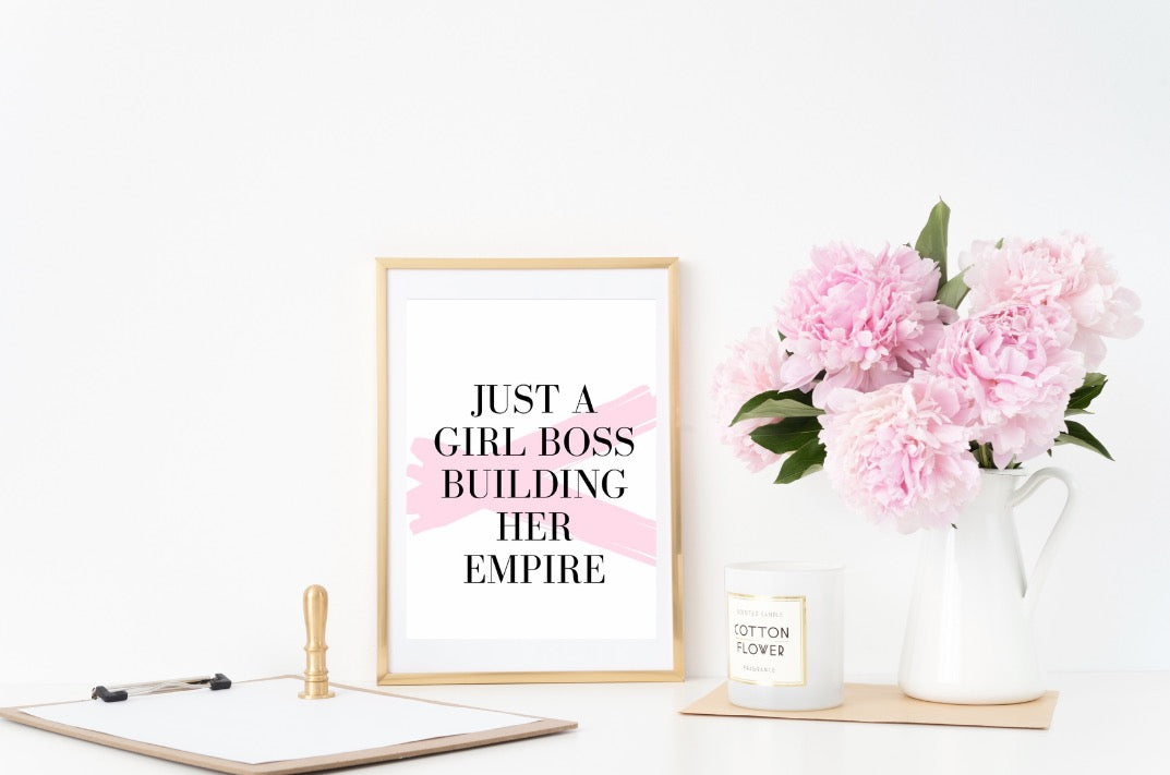 Girl Boss Empire Print