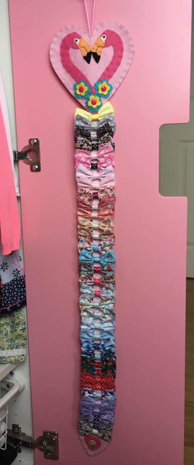 Deluxe bunny hair bow holder