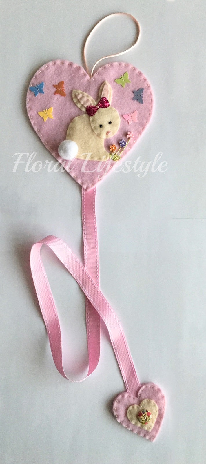 Deluxe bunny hair bow holder