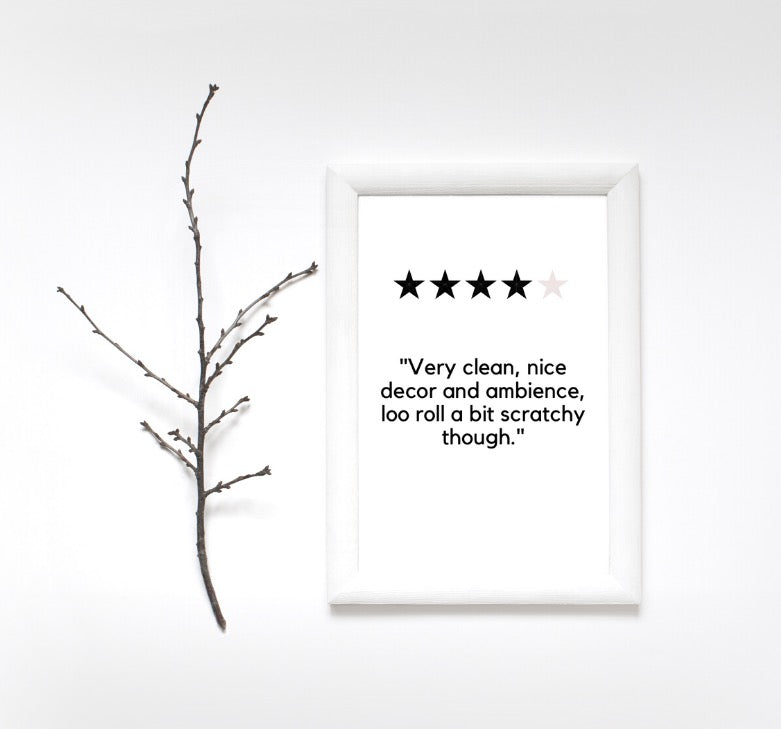 4 star review Print