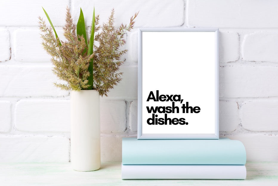 Wash The Dishes Print