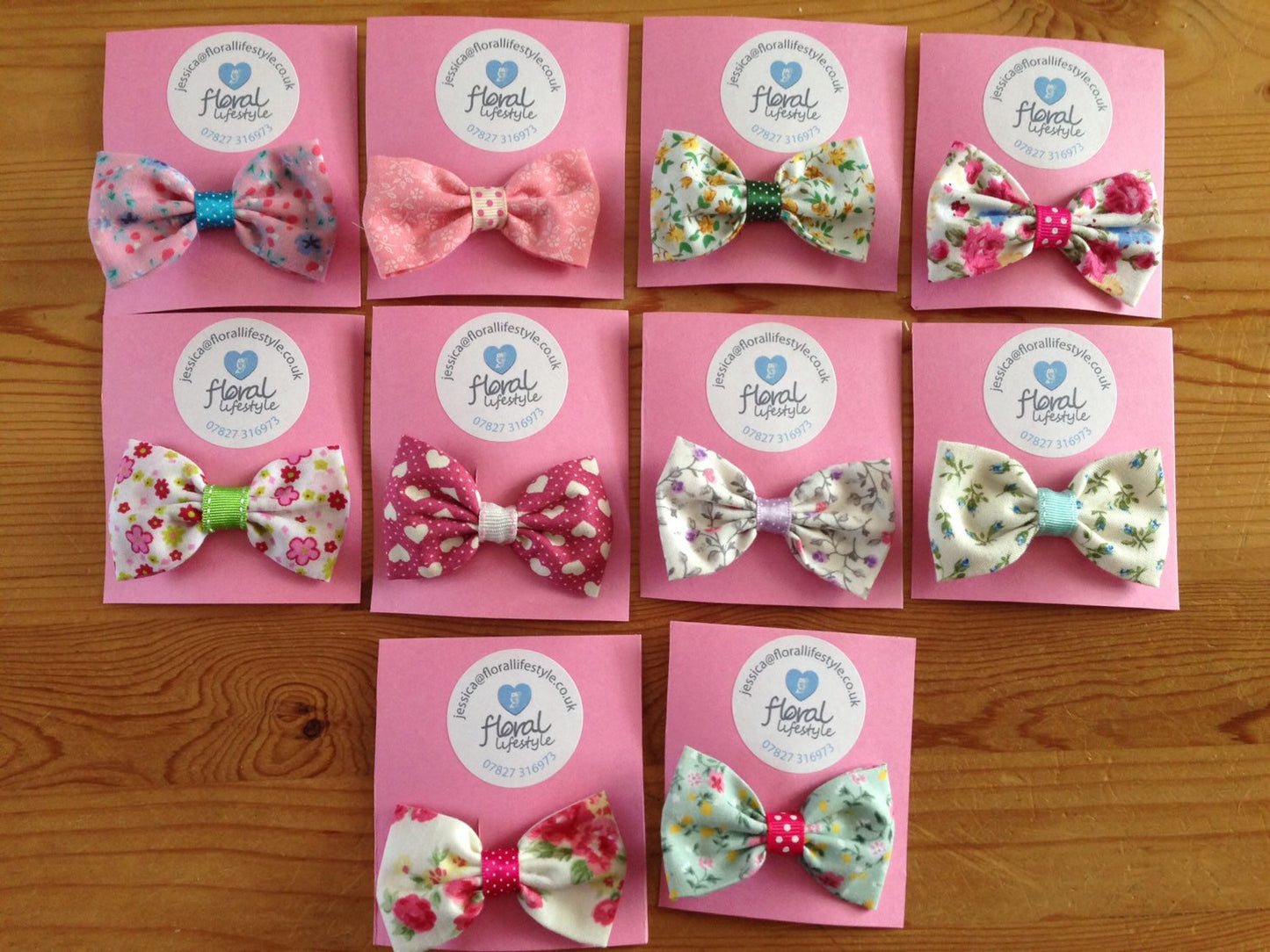 Small Hair Bows - Perfect for party bags!